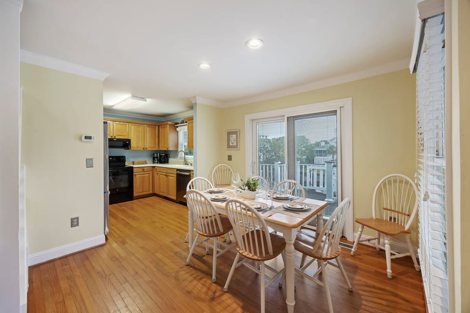 Dining Table and Kitchen