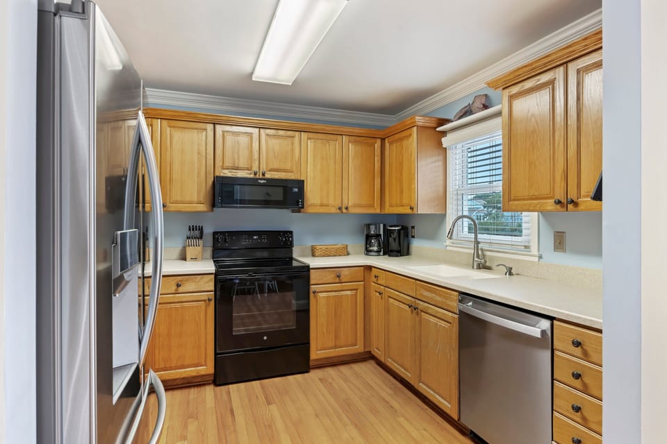Fully equipped kitchen