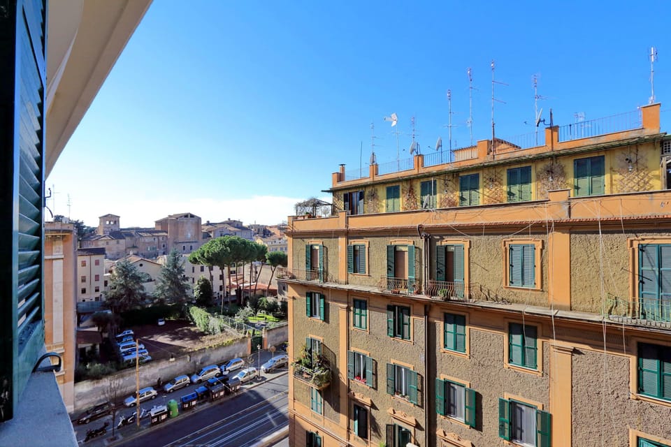 Rome Apartment for rent - View from Living room