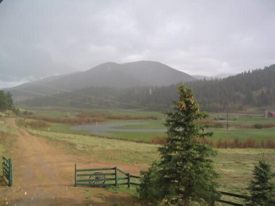 some fog after a shower
