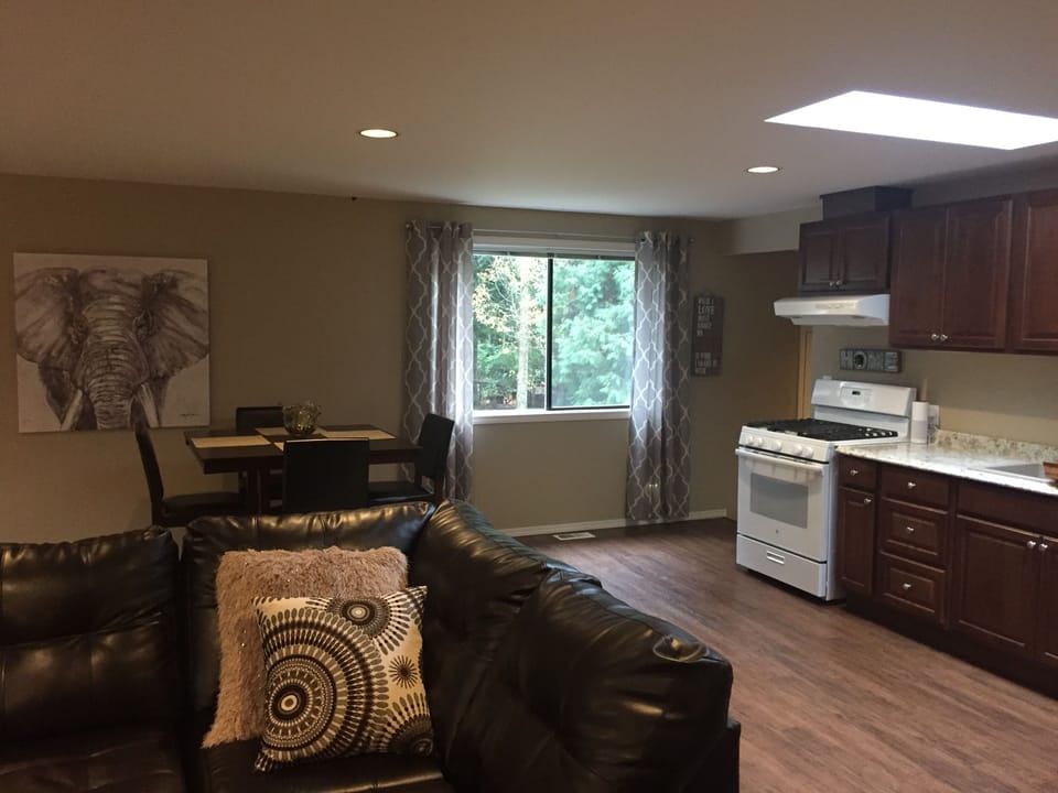 Kitchen/Dining/Living
