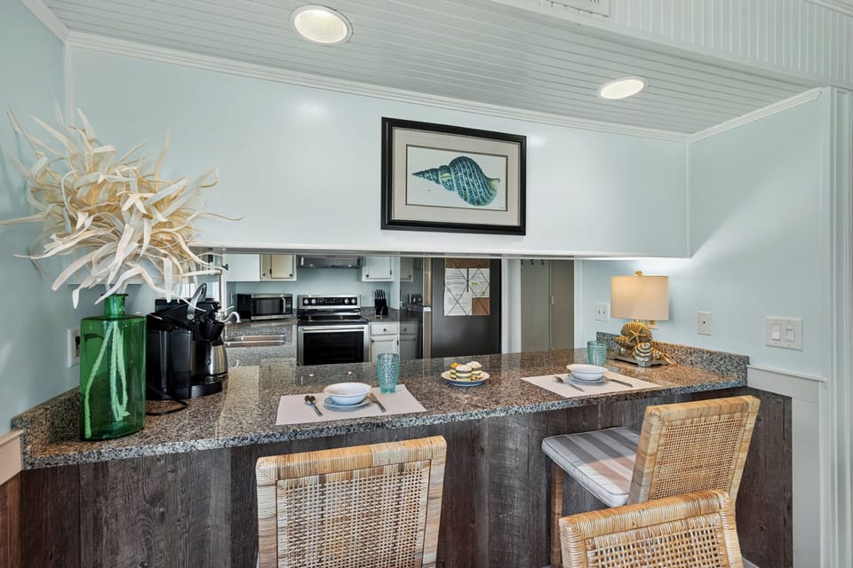 Fully equipped kitchen to make a delicious meal