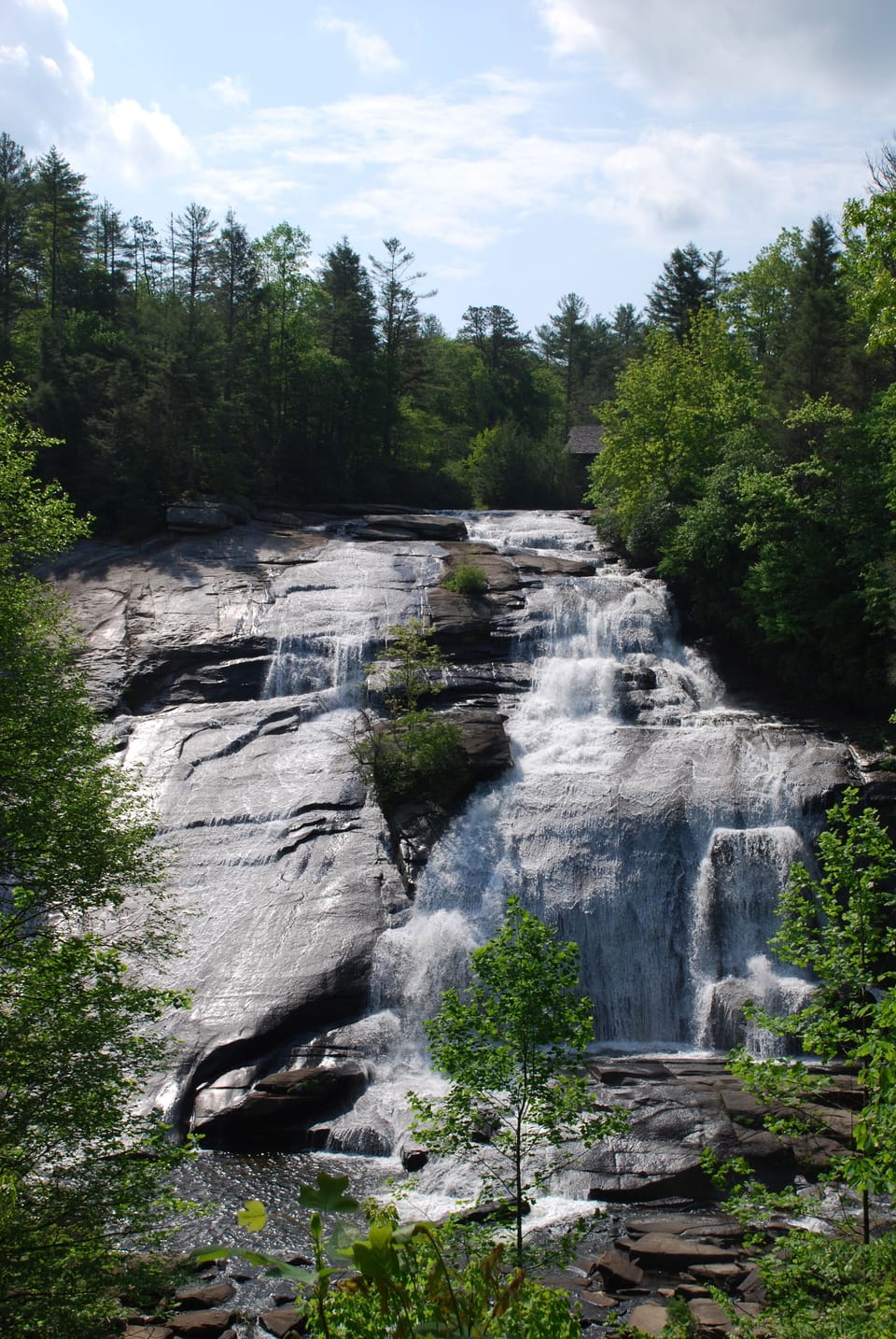 High falls Dupont state forest