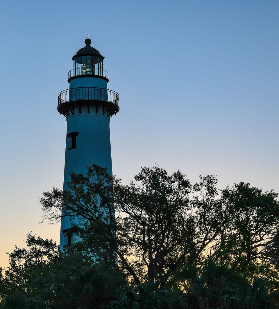 LIGHTHOUSE ON SAINT SIMON ISLAND