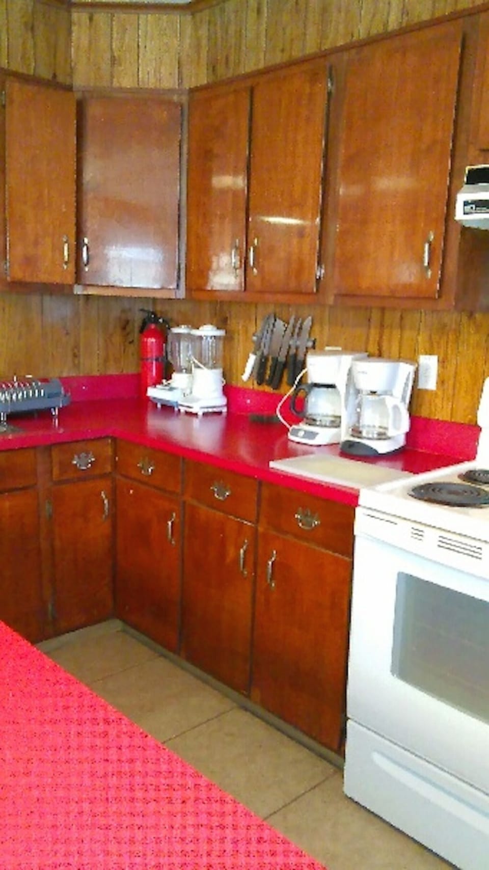 Kitchen is stocked.