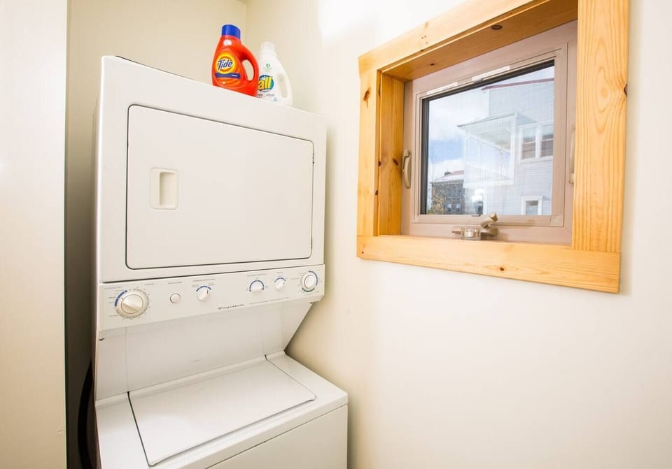 Detergent provided. 