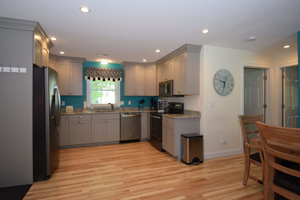 Large Kitchen with new appliances & everything you need for a wonderful meal.
