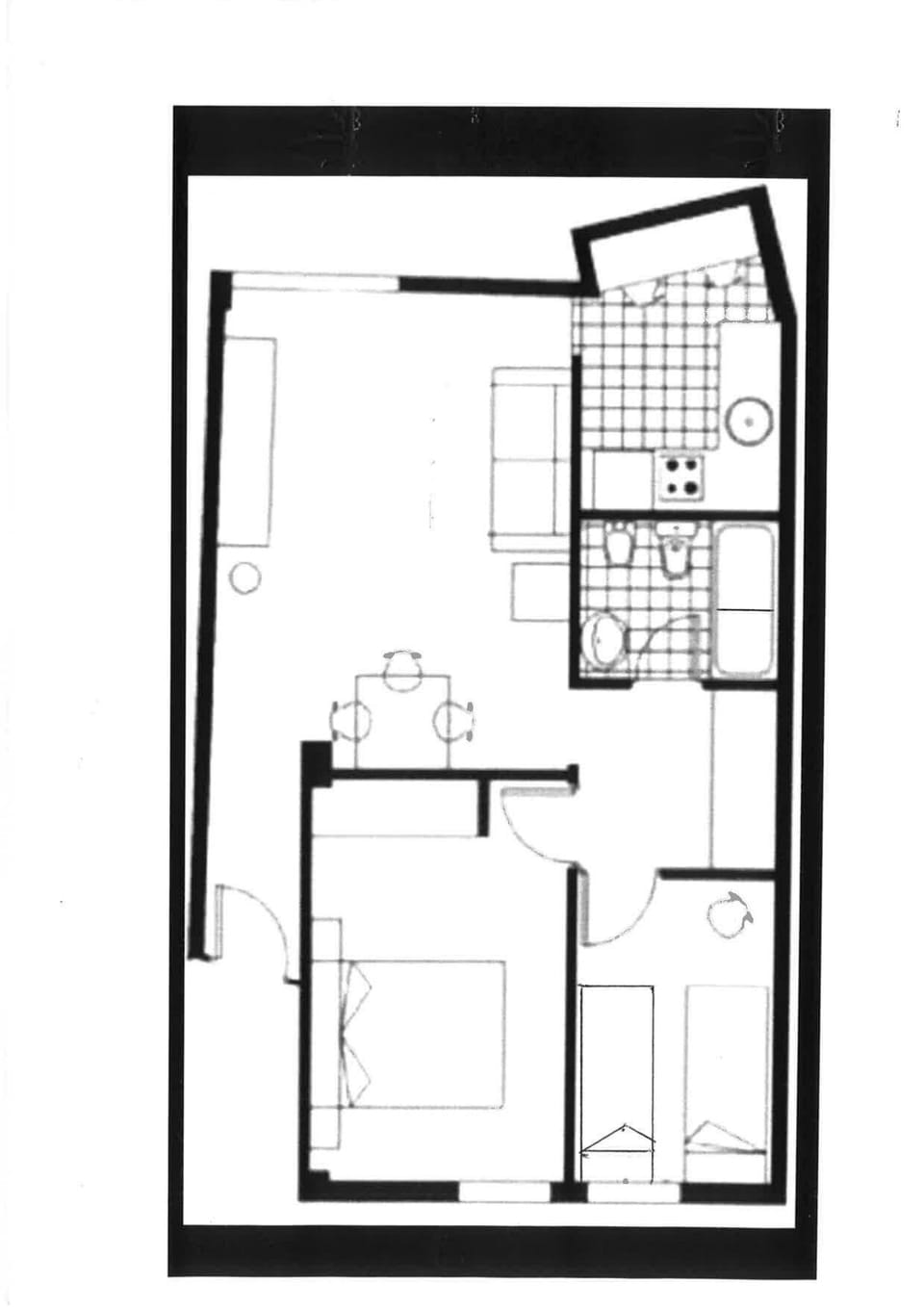 Layout of the apartment