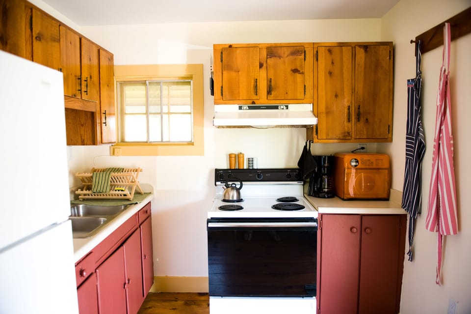 Family House, Multiple Beds, Balcony, Garden Area | Private kitchen | Shared fridge