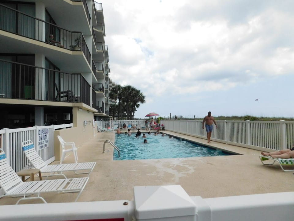 Oceanfront Pool Area