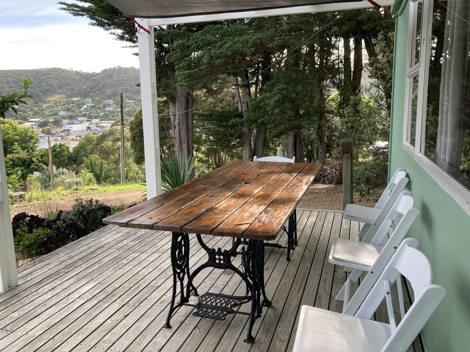 Outdoor dining table