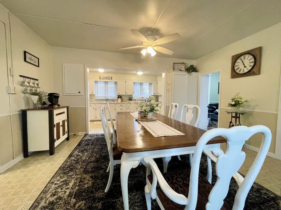 Dining room on main floor