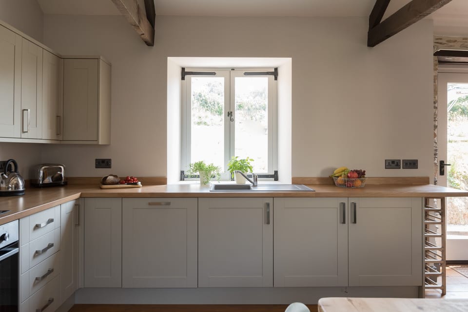 Modern well equipped kitchen