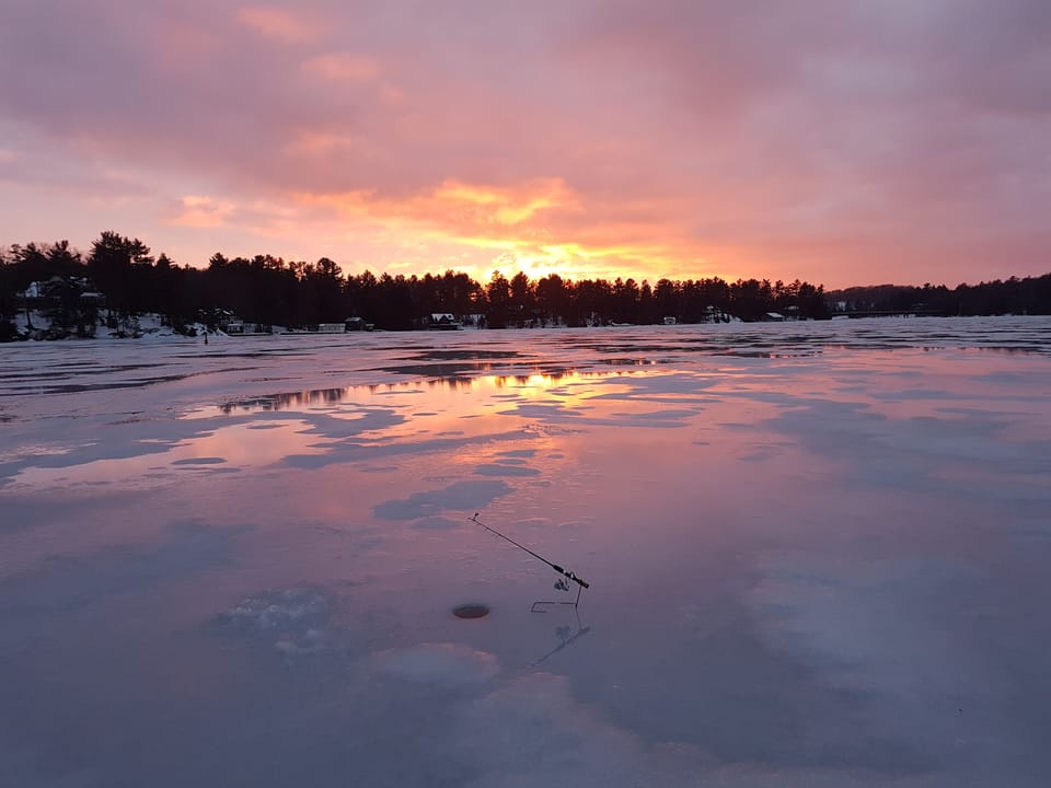 Winter Ice Fishing