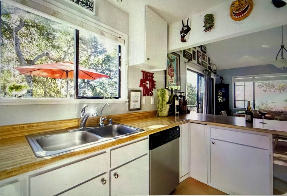 Our kitchen is full stocked with everything you might need during your stay
