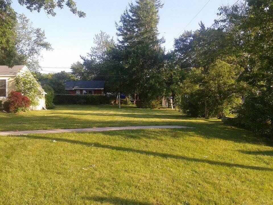 Side yard (1/2 acre) for plenty of summer activities 