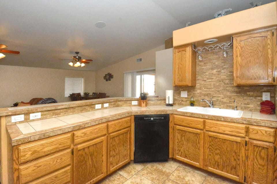 Kitchen view 2
