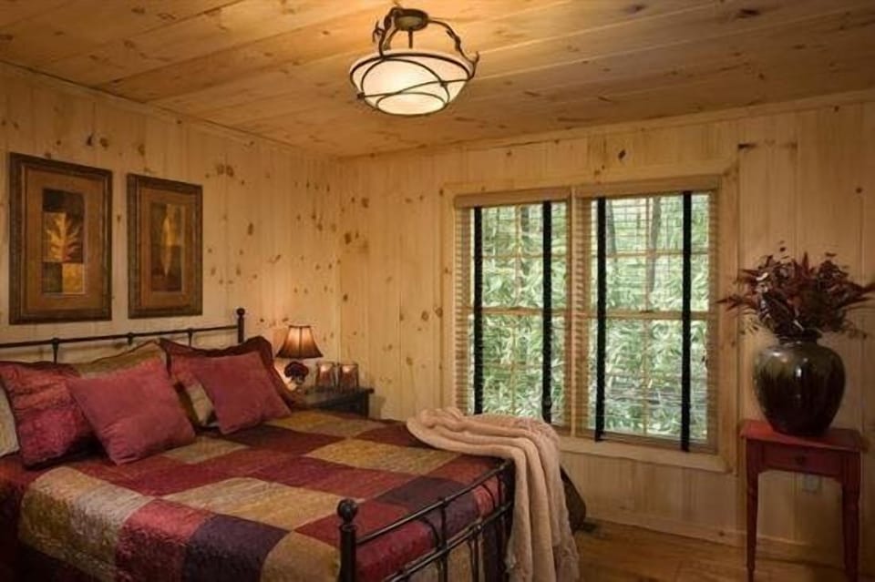 Master bedroom on the main level