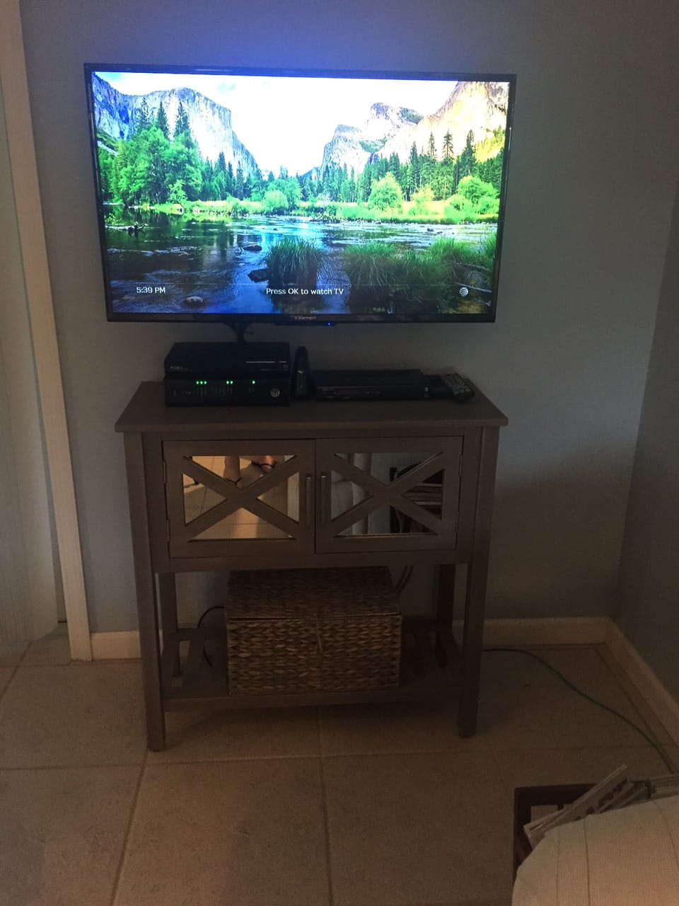Living Room Flat Screen