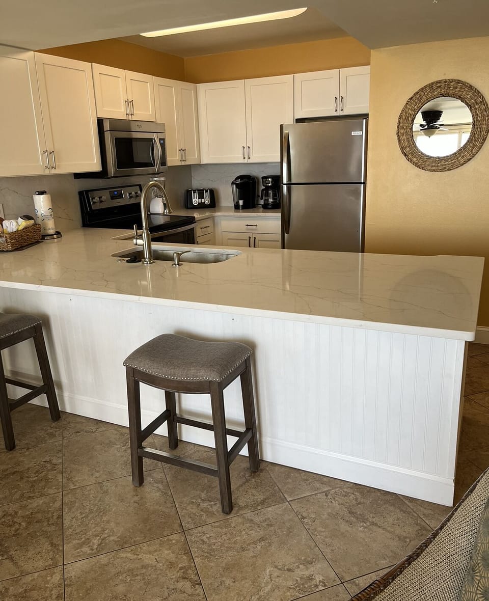 New quartz countertops