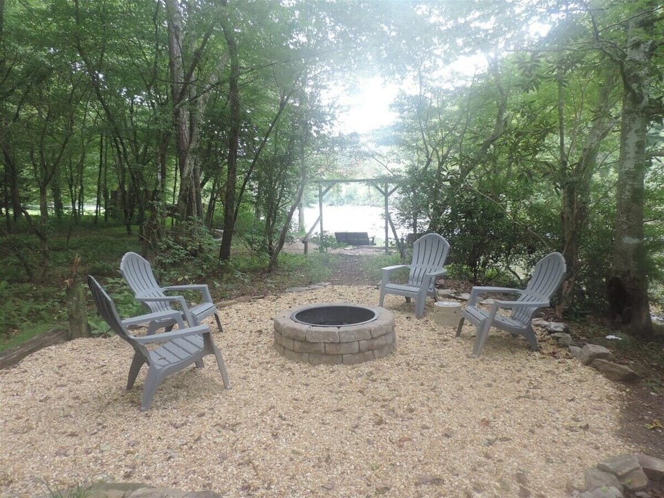 Fire Pit by the River