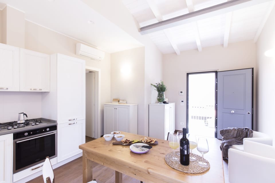 Superior Suite, Hot Tub, Tower | Private kitchen | Coffee/tea maker, electric kettle