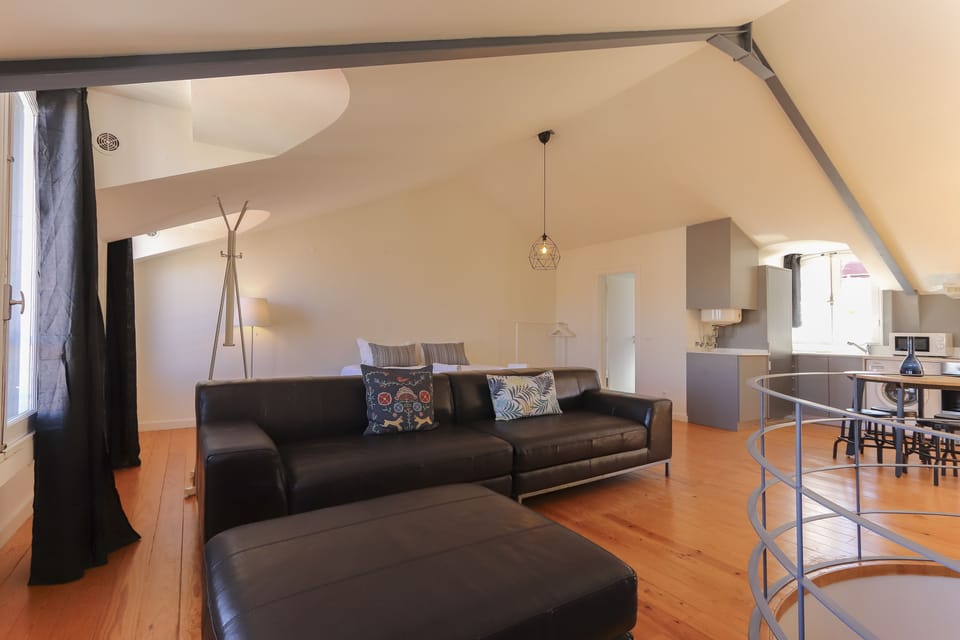 Studio, 1 Bedroom, Balcony | Living area | Flat-screen TV