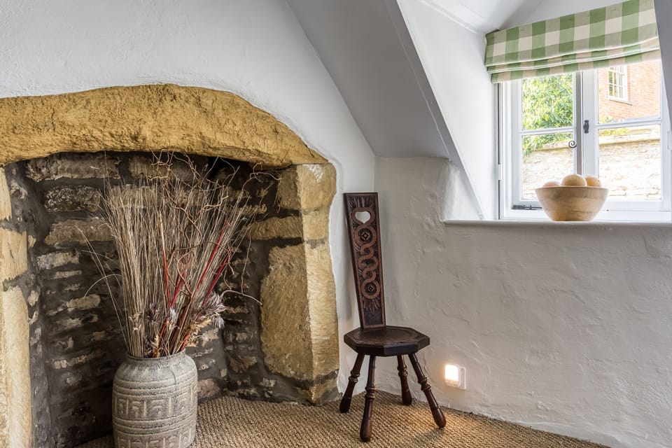 Echoes of the property's history of four workmen's cottages