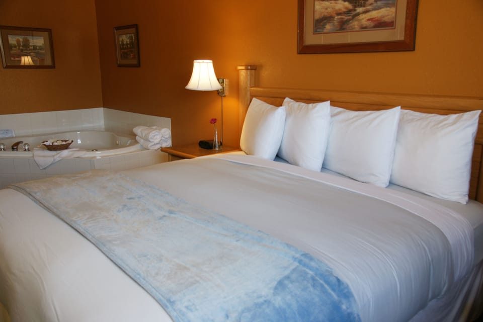 1 bedroom, desk, blackout drapes, iron/ironing board (on request)