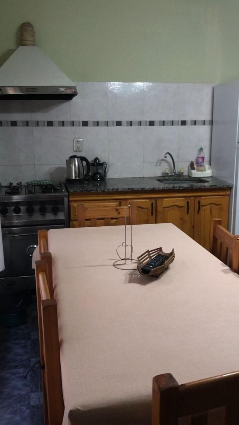 Family Cabin, 2 Bedrooms, Private Bathroom (1 Double and 4 Single Beds) | Private kitchen | Fridge, microwave, oven, stovetop