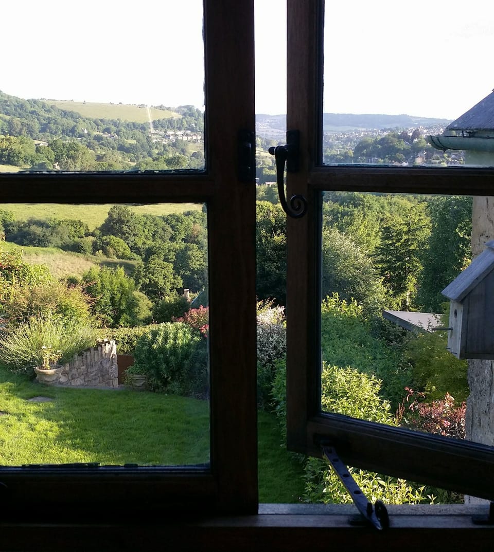 from bedroom window
