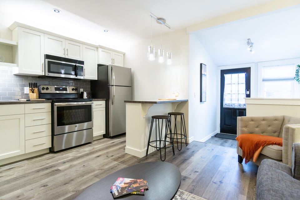 Open Concept Living Room and Kitchen