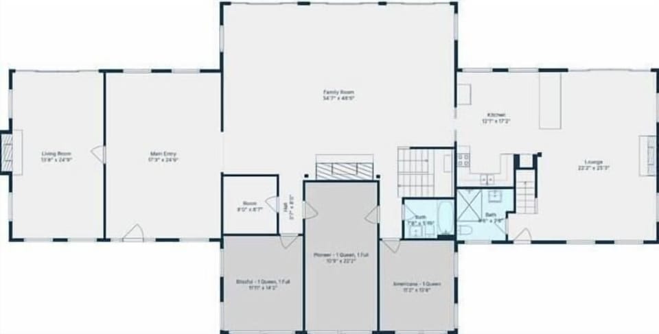 Main Level Floorplan