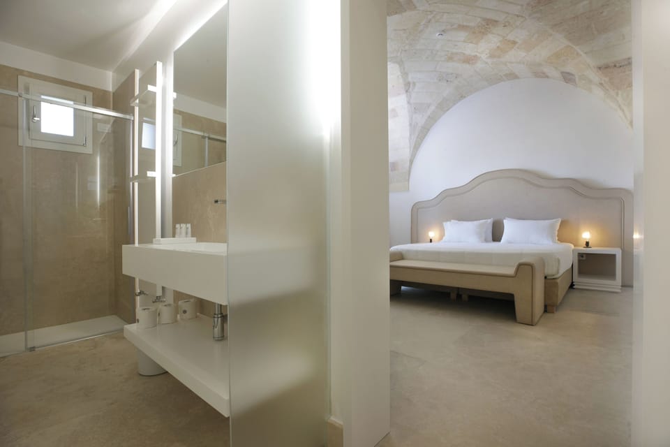 Hair dryer, bathrobes, towels, soap