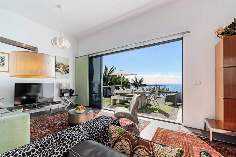 Villa, Private Pool | Living area | Flat-screen TV