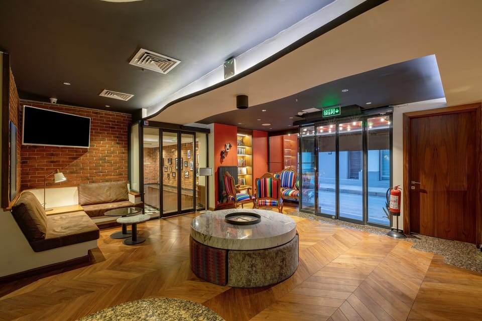 Lobby sitting area