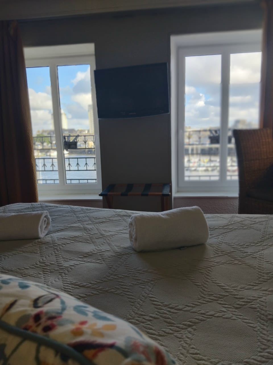 Panoramic Double Room, 1 Queen Bed, Non Smoking, Sea Facing | Desk, soundproofing, iron/ironing board, free WiFi