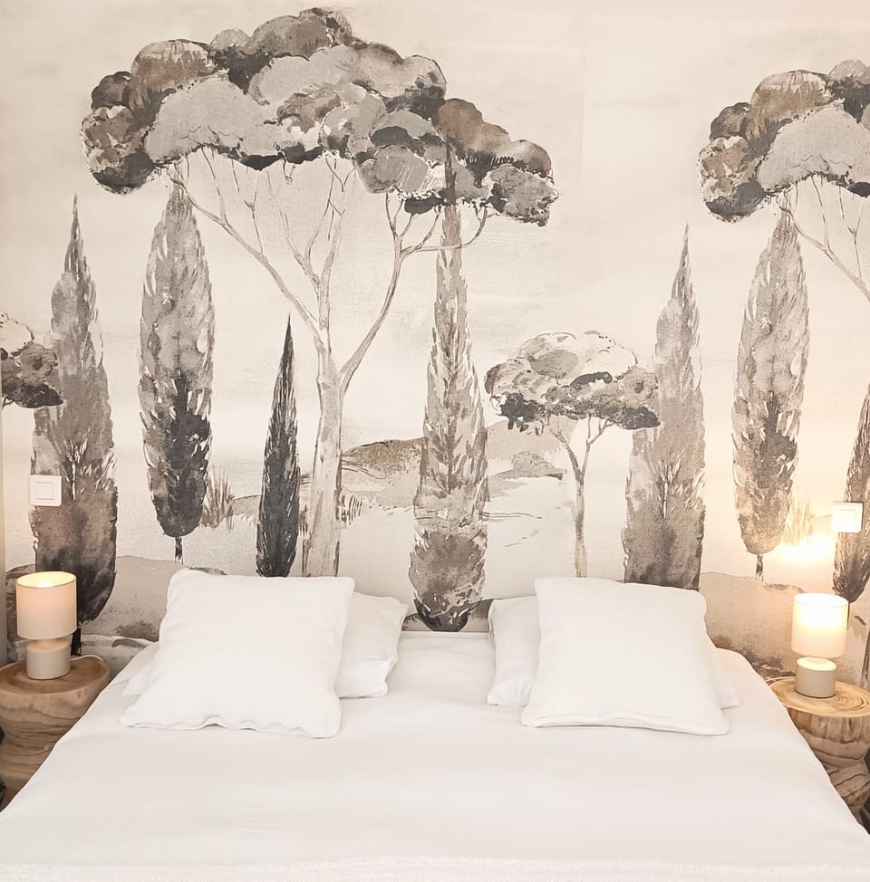 Comfort Double Room, Private Bathroom, Garden View (Chambre  Truffière)