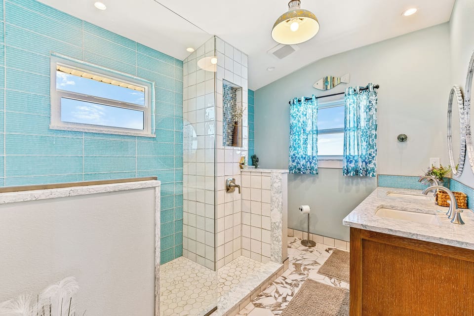 Beautiful master bathroom
