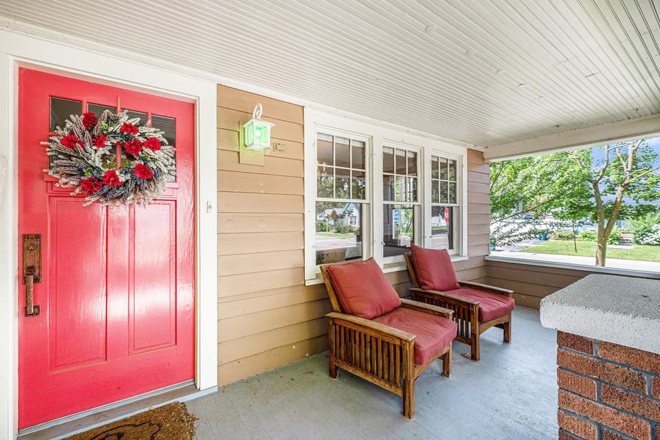 Front Porch welcomes all to relax and hang out.