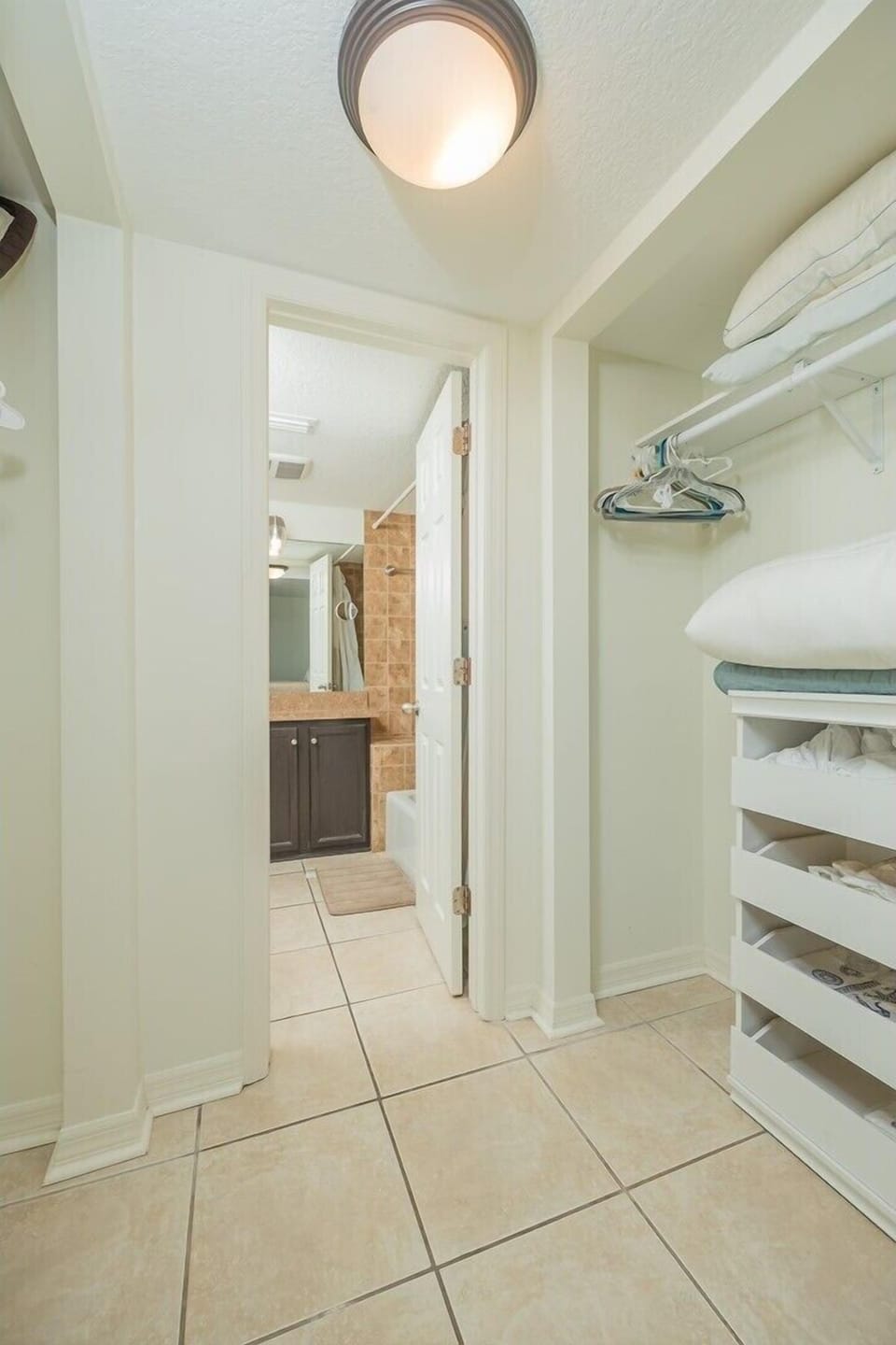 primary bedroom closet