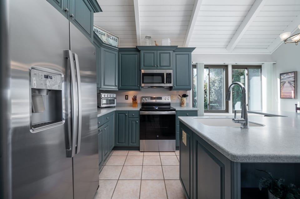 Newer Kitchen Cabinetry and center island