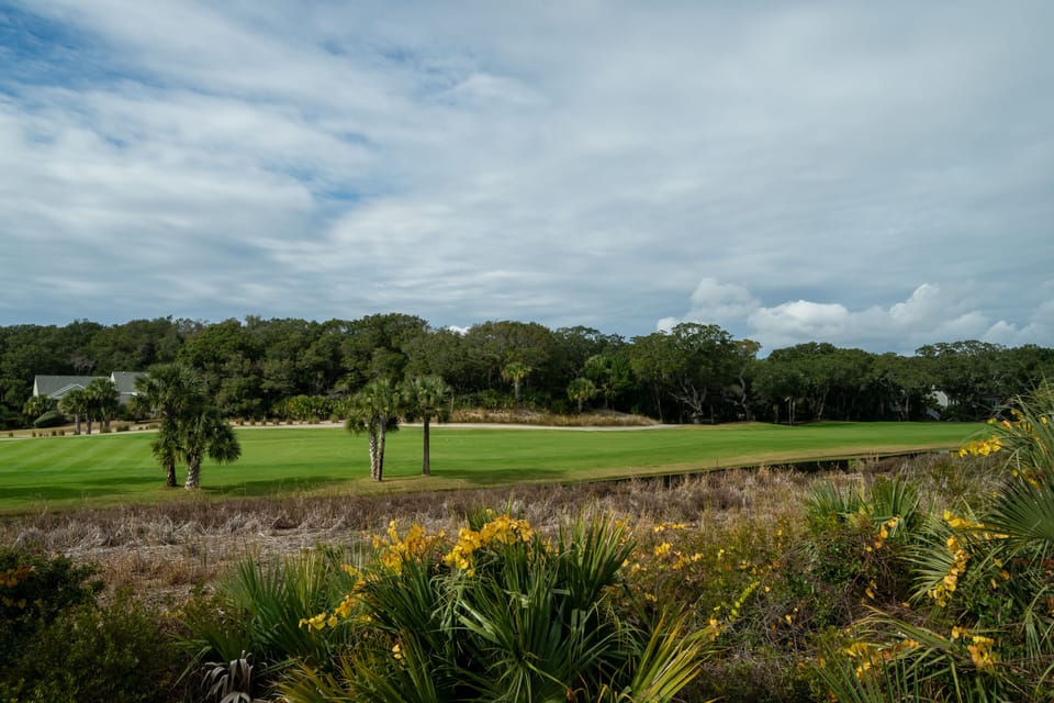 Marsh and golf course views from the front and master bedroom decks!