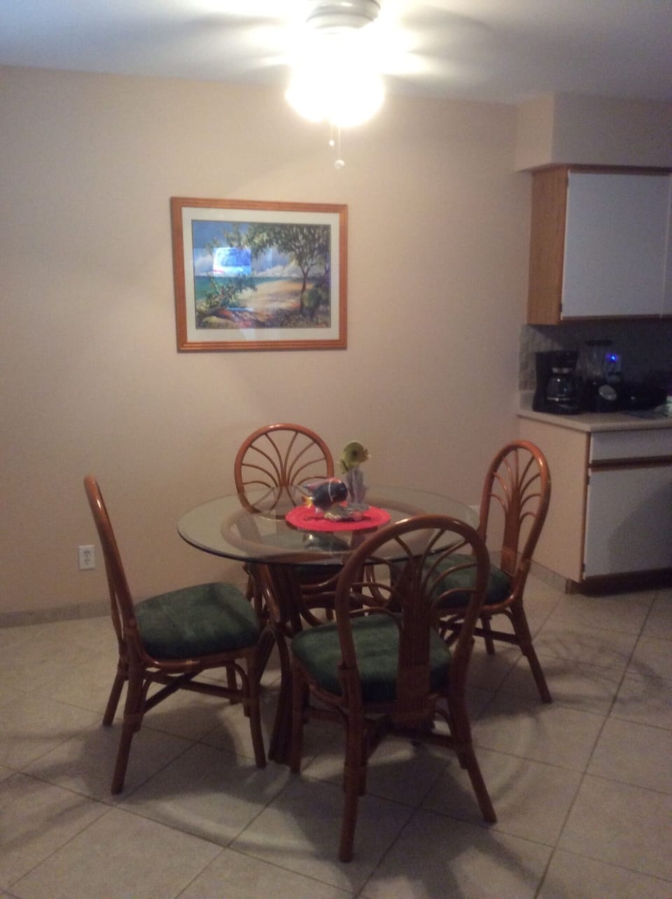 New tile and dining table 