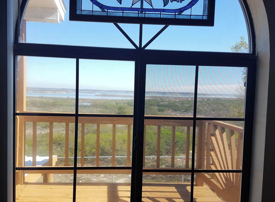Upper loft window view