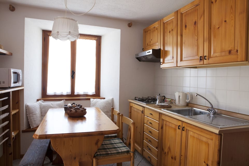 Comfort Apartment | Private kitchen | Full-size fridge, electric kettle, freezer