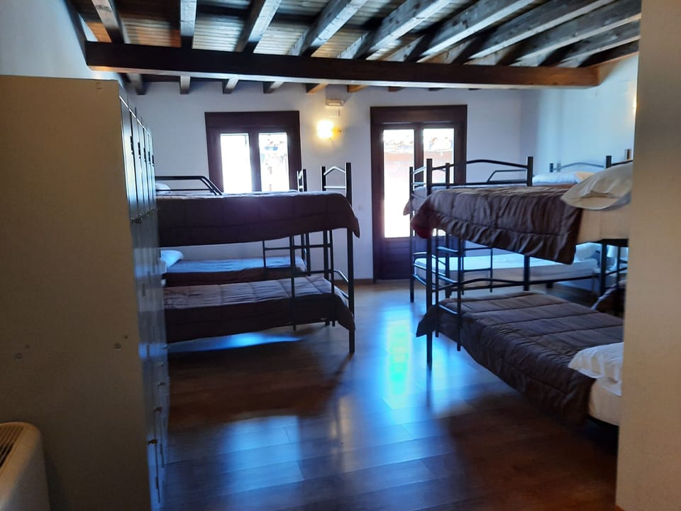 Basic Shared Dormitory, Multiple Beds, Private Bathroom | Balcony view