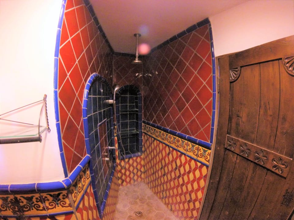 Second bathroom with handmade tiles