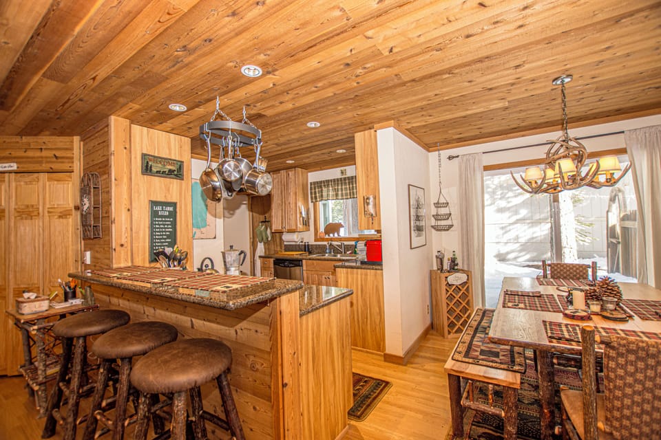 Carnelian Bay Hideaway - Dining Area and Kitchen