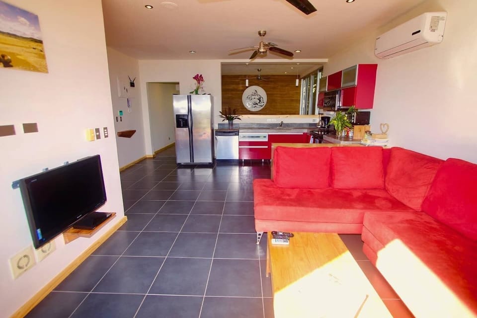 Great Room - living area, breakfast nook, kitchen and adjoining dining room.